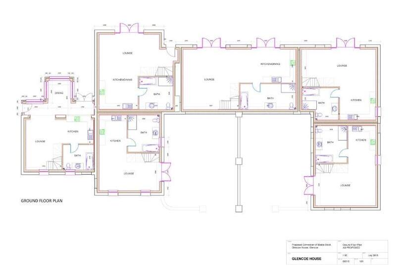 غرفة قياسية, Glencoe House