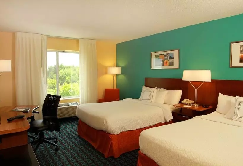 اتاق استاندارد با 2 تخت دوبل, Fairfield Inn & Suites Traverse City