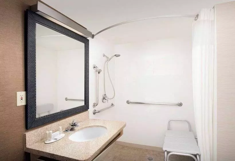２ダブルベッドのスタンダードルーム, Fairfield Inn & Suites By Marriott Albuquerque Airport