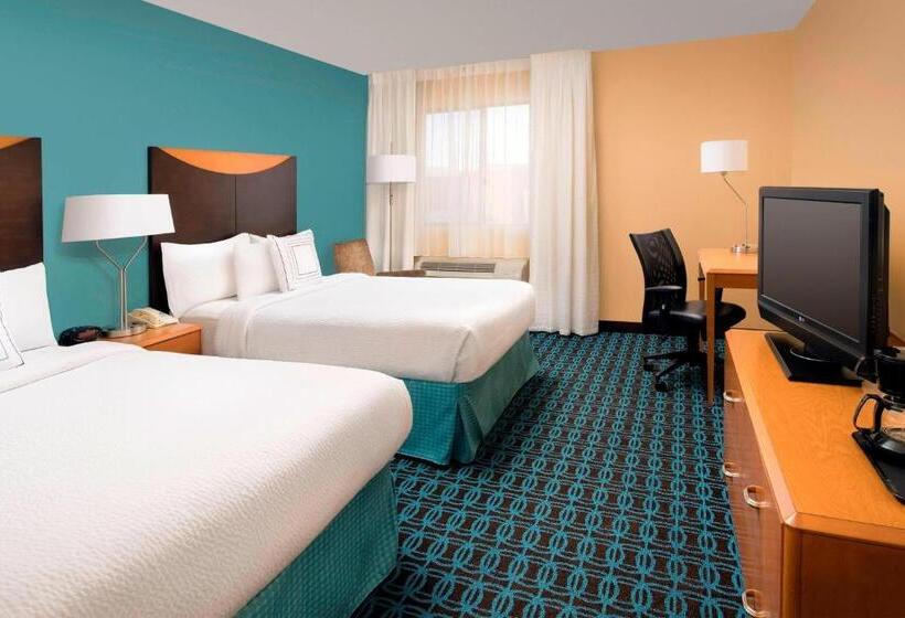 스탠다드 룸 더블 침대 2개, Fairfield Inn & Suites By Marriott Albuquerque Airport