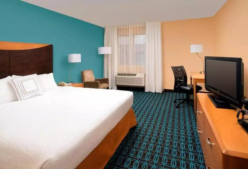 障害者適応デラックスルーム, Fairfield Inn & Suites By Marriott Albuquerque Airport