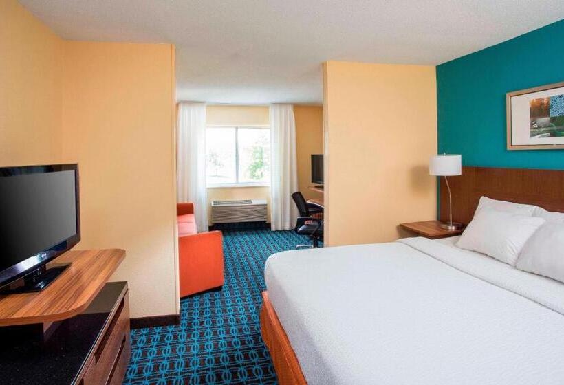 스탠다드 스튜디오 킹침대, Fairfield Inn & Suites By Marriott Dayton South