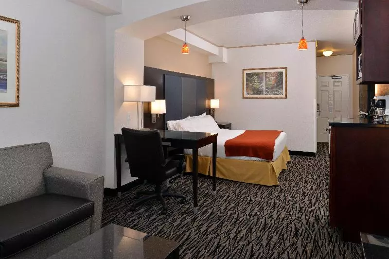キングサイズベッドのスイートルーム, Holiday Inn Express & Suites Tacoma South   Lakewood, An Ihg