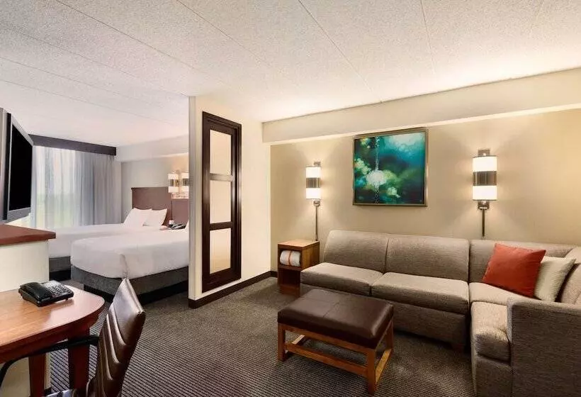 ２ダブルベッドのスタンダードルーム, Hyatt Place Baltimore Owings Mills