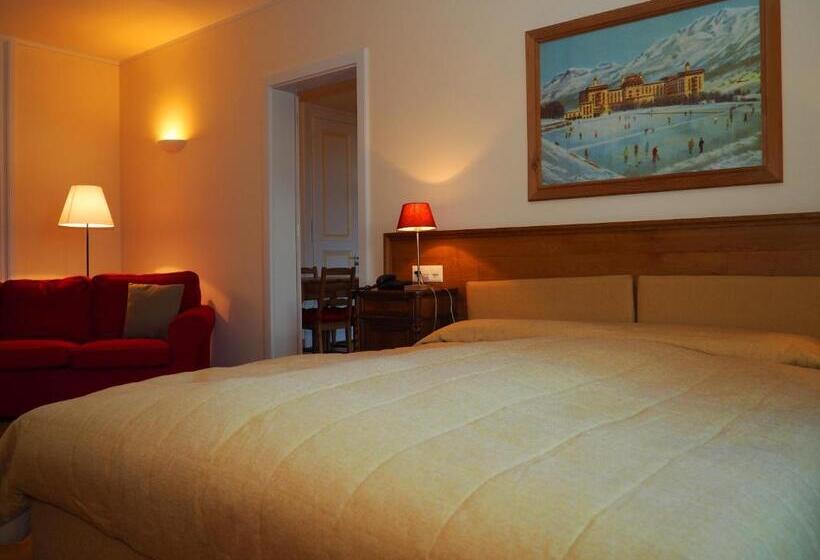 شقة عائلية إطلالة على البحيرة, Maloja Palace