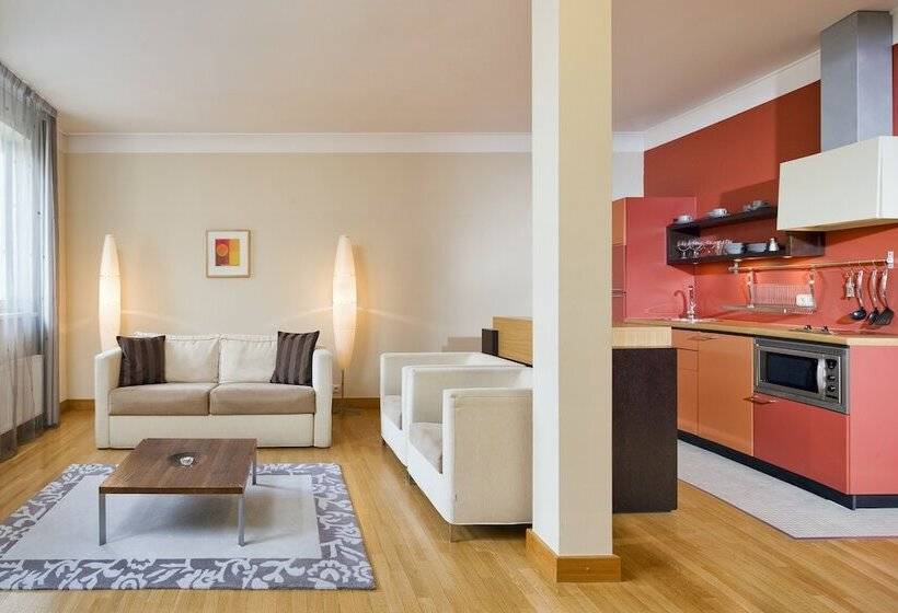 Deluxe-sviitti, Mamaison Residence Belgicka Prague