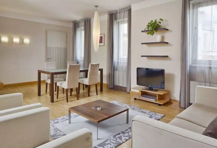 Deluxe-sviitti, Mamaison Residence Belgicka Prague