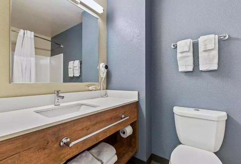 キングサイドベッドのスタンダードワンルーム, Extended Stay America Suites  San Ramon  Bishop Ranch  East