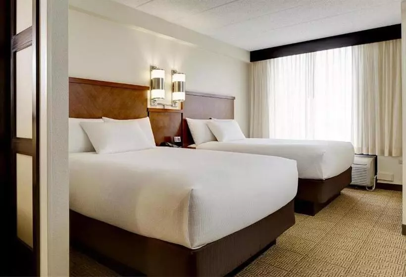 ２ダブルベッドのスタンダードルーム, Americinn By Wyndham Stonecrest Near Atlanta