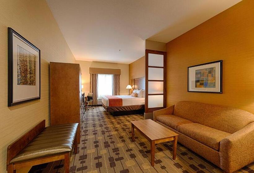 带大床的套房, Best Western Plus Delta Inn & Suites