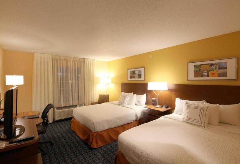 Quarto Estandar para Deficientes Físicos, Fairfield Inn And Suites By Marriott Cincinnati Eastgate