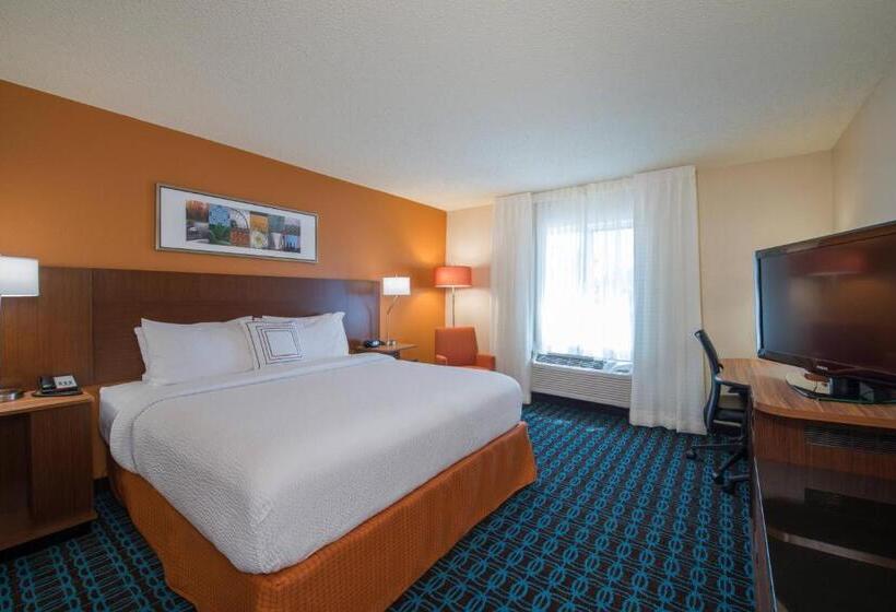 스탠다드 룸 킹사이즈 침대, Fairfield Inn & Suites Dallas Lewisville