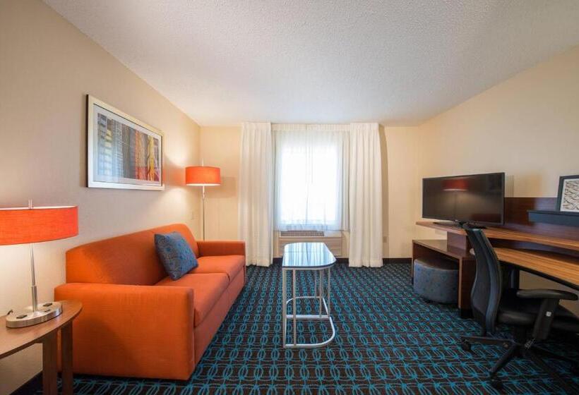 Люкс Кровать Кинг, Fairfield Inn & Suites Dallas Lewisville