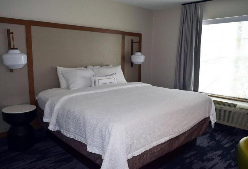 带大床的标准间, Fairfield By Marriott Youngstown/austintown