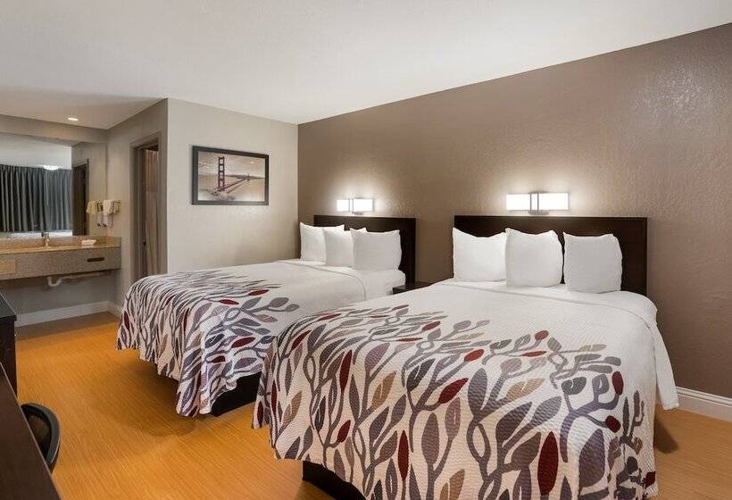 غرفة ديلوكس, Red Roof Inn Stockton
