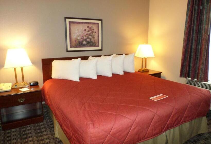 디럭스 스위트 킹 침대, Wingate By Wyndham Canton Hall Of Fame