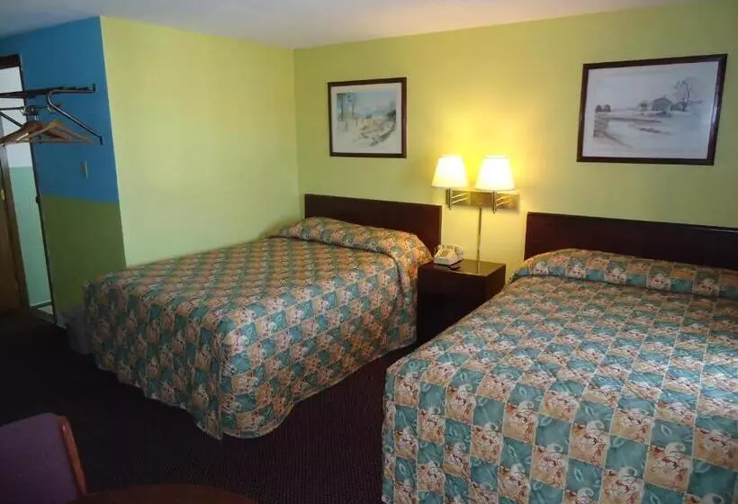 ２ダブルベッドのスタンダードルーム, Budget Host Inn Somerset