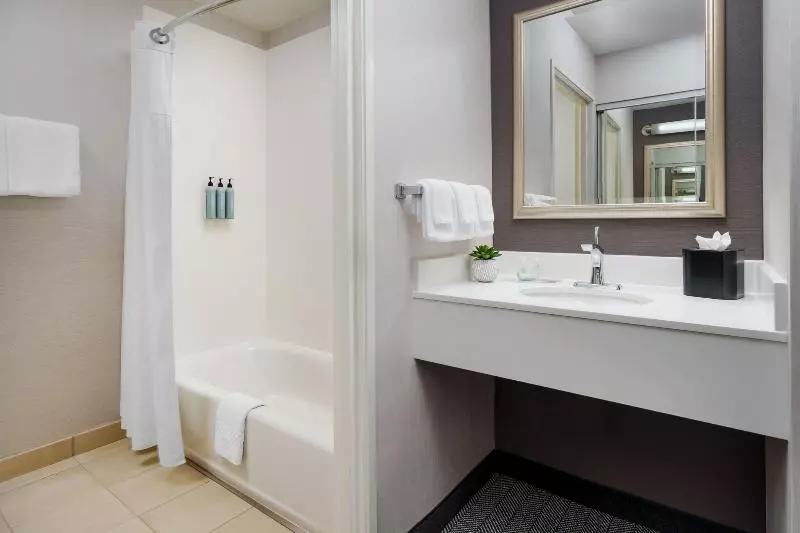 キングサイズベッドのスタンダードルーム, Courtyard By Marriott Sacramento Folsom