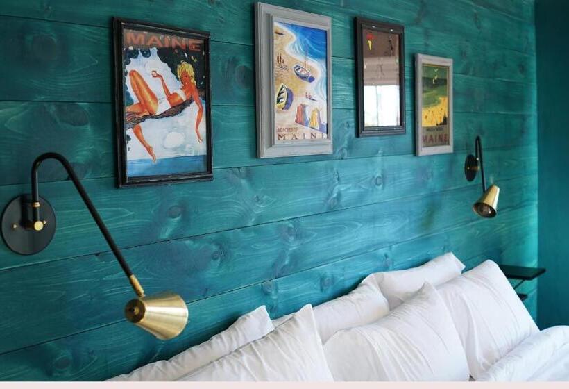 キングサイズベッドのスタンダードルーム, Higgins Beach Inn