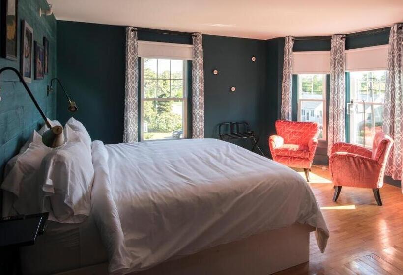 キングサイズベッドのスタンダードルーム, Higgins Beach Inn