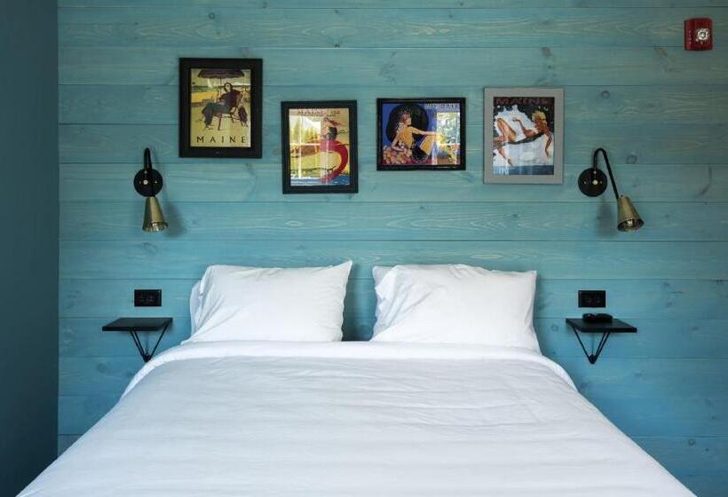 クイーンサイズベッドのスタンダードルーム, Higgins Beach Inn