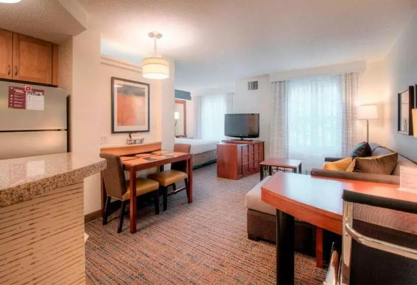 キングサイドベッドのスタンダードワンルーム, Residence Inn By Marriott Chapel Hill