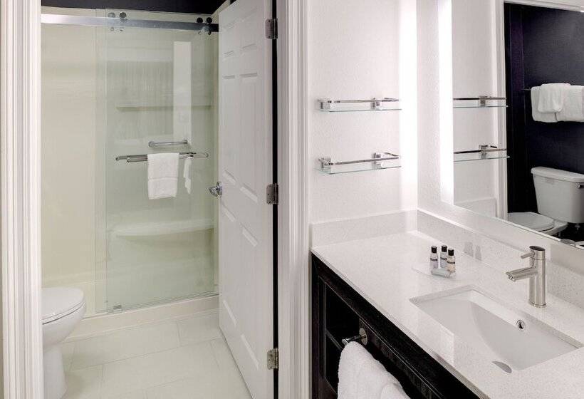 带2个卧室的套房, Residence Inn Columbia Northeast/fort Jackson Area