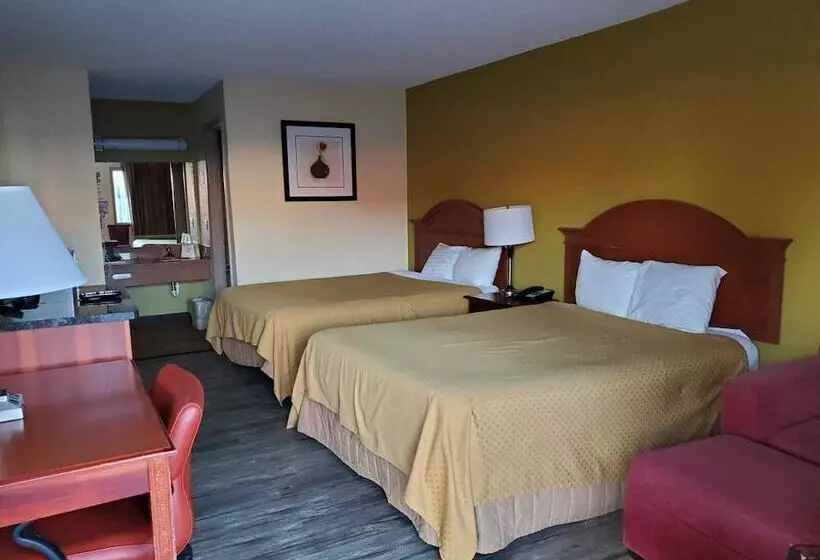 Standard-huone 2 Parivuodetta, Americas Best Value Inn Dayton