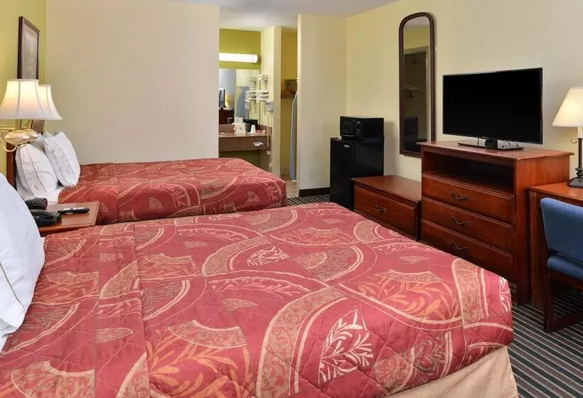 Standard-huone 2 Parivuodetta, Americas Best Value Inn Dayton