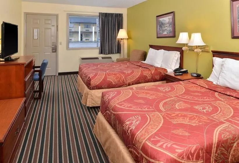 Standard-huone 2 Parivuodetta, Americas Best Value Inn Dayton