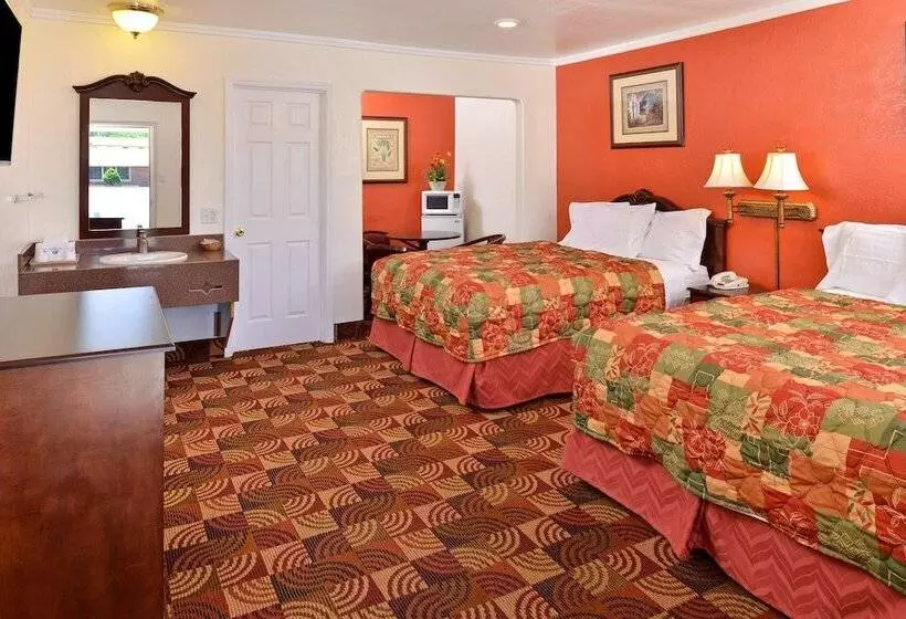 اتاق استاندارد با 2 تخت دوبل, Americas Best Value Inn & Suites Klamath Falls