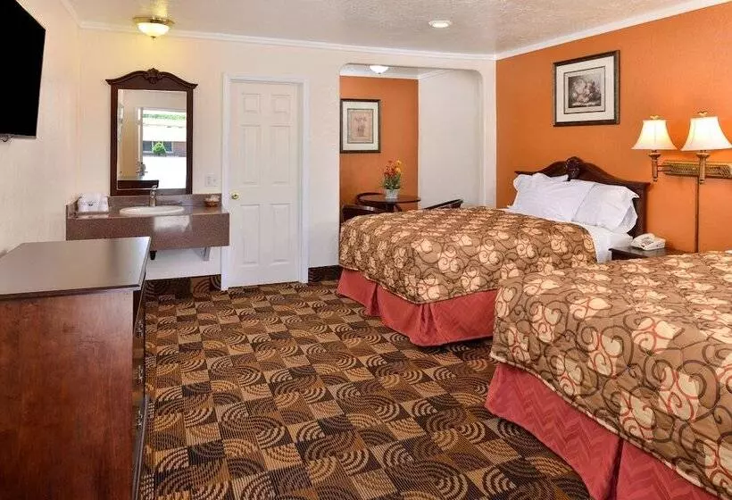 اتاق استاندارد با 2 تخت دوبل, Americas Best Value Inn & Suites Klamath Falls