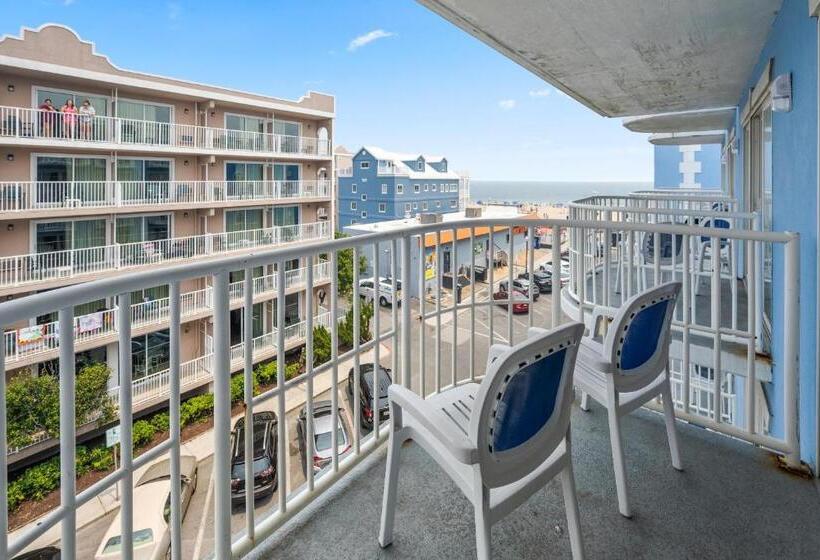 サイドオーシャンビュースタンダードルーム, Tidelands Caribbean Boardwalk Hotel And Suites
