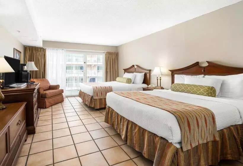 サイドオーシャンビュースタンダードルーム, Tidelands Caribbean Boardwalk Hotel And Suites