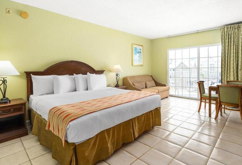 キングサイズベッドのスイートルーム, Tidelands Caribbean Boardwalk Hotel And Suites
