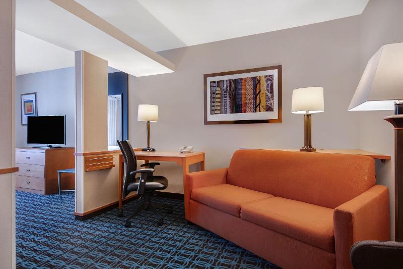스탠다드 스튜디오 킹침대, Fairfield Inn & Suites By Marriott Detroit Metro Airport Romulus
