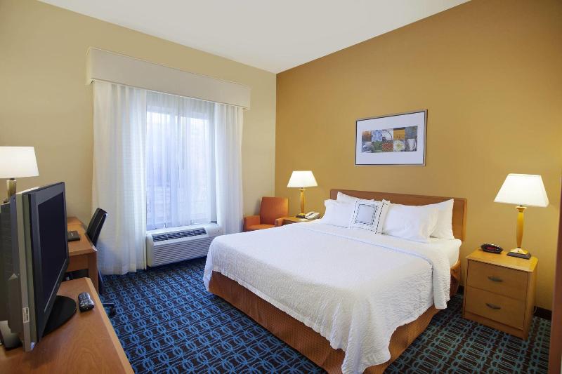 스탠다드 룸 킹사이즈 침대, Fairfield Inn & Suites By Marriott Detroit Metro Airport Romulus