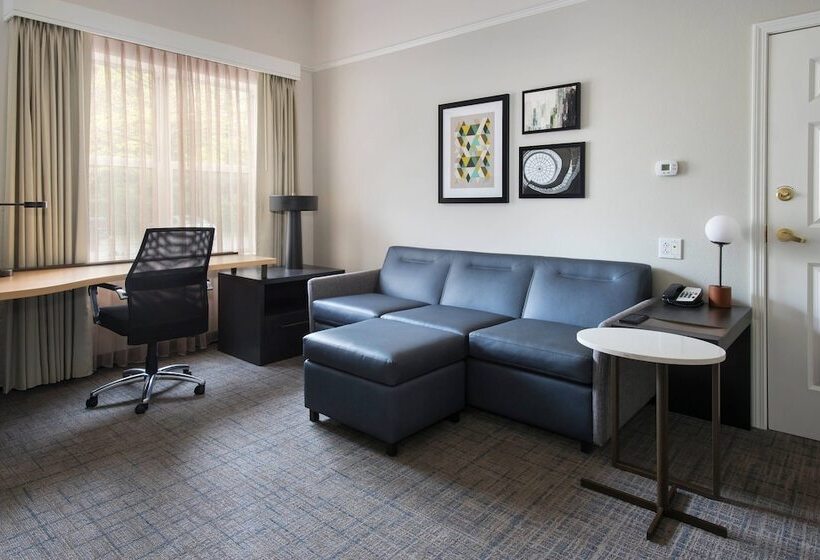 침실 2개 스위트, Residence Inn Silver Spring