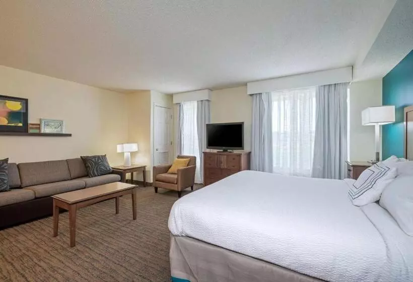 キングサイドベッドのスタンダードワンルーム, Residence Inn By Marriott Salisbury