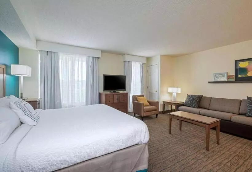 キングサイドベッドのスタンダードワンルーム, Residence Inn By Marriott Salisbury