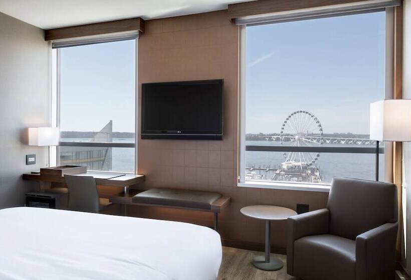 스탠다드 룸 더블 침대, Ac Hotel National Harbor Washington, Dc Area
