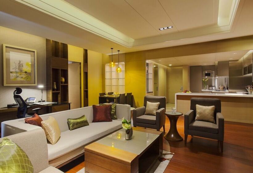 דירת חדר, Crowne Plaza Tianjin Meijiangnan, An Ihg