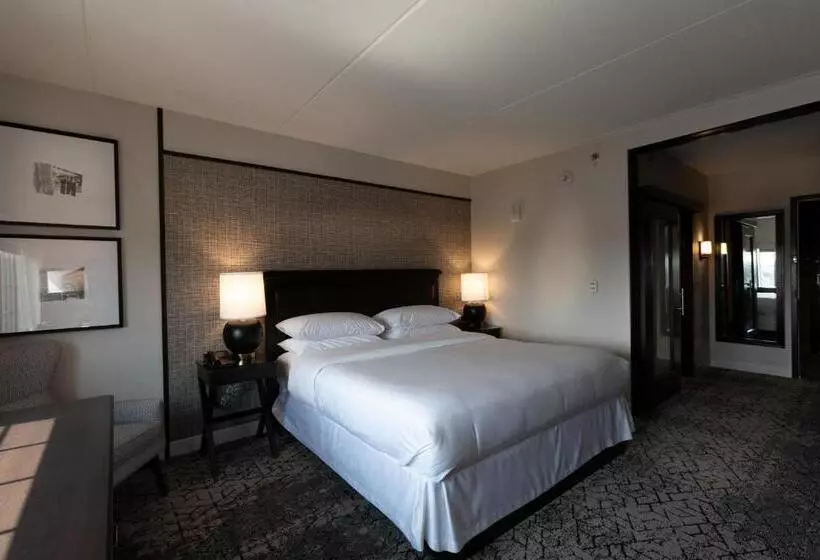 キングサイズベッドのスタンダードルーム, Sheraton Chicago Northbrook