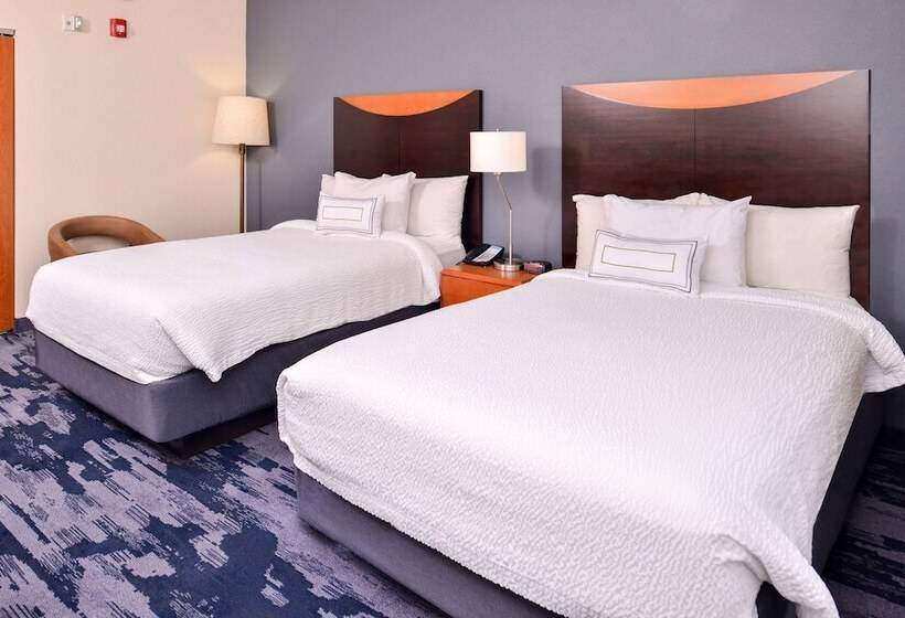 Номер Стандарт 2 Двуспальные Кровати, Fairfield Inn & Suites Raleighdurham Airport/brier Creek