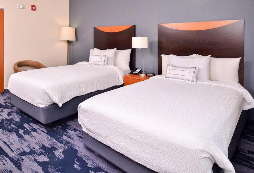 Номер Стандарт 2 Двуспальные Кровати, Fairfield Inn & Suites Raleighdurham Airport/brier Creek