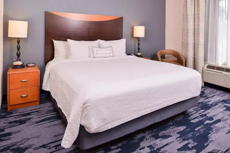 キングサイズベッドのスタンダードルーム, Fairfield Inn & Suites Raleighdurham Airport/brier Creek