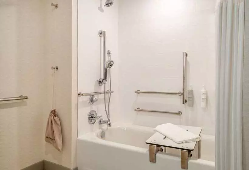 身障者適用キングサイズベッドルーム, Hilton Columbus Downtown