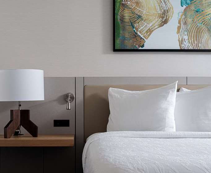 חדר סטנדרט עם מיטת קינג, Hilton Columbus Downtown