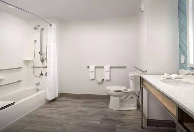 身障者適用キングサイズベッドルーム, Hilton Columbus Downtown