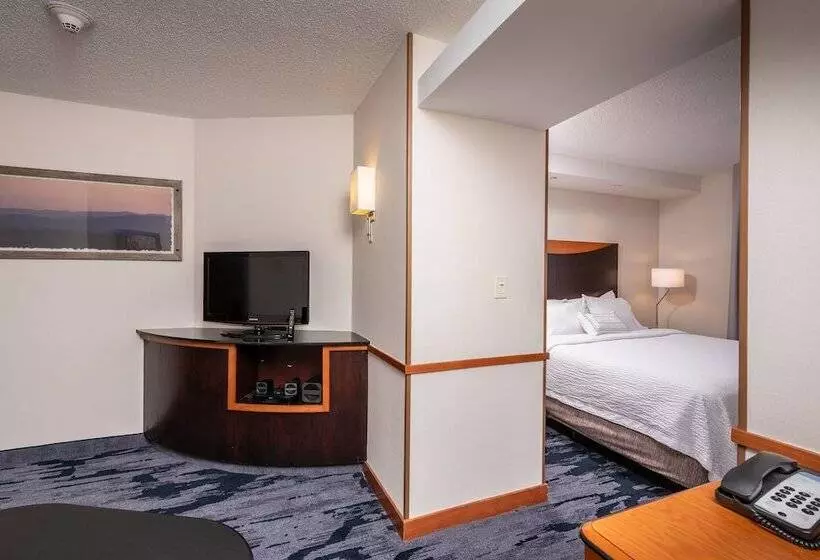 ダブルベッドのスタンダードスタジオ, Fairfield Inn And Suites By Marriott New Bedford